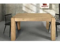 TAVOLO IN LEGNO MASSICCIO ABETE ALLUNGABILE 