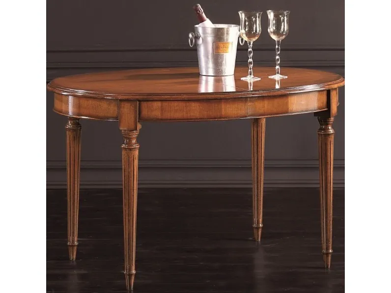 Tavolo in legno ovale Ovalino inglese Lion's a prezzo ribassato