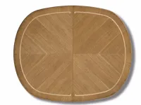 Tavolo in legno ovale Ovalino parquet Collezione esclusiva a prezzo scontato