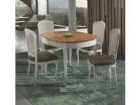 Tavolo in legno ovale Ovalino parquet Collezione esclusiva a prezzo scontato