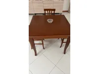 Tavolo in legno quadrato Asolana Maronese acf in offerta outlet