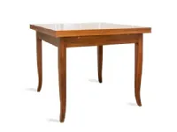 Tavolo in legno quadrato Asolo Artigianale a prezzo scontato