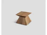 Tavolo in legno quadrato Tavolino Dialma brown in Offerta Outlet
