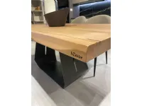 Tavolo quadrato in legno Tavolo bangkok di Le fablier in Offerta Outlet