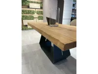 Tavolo quadrato in legno Tavolo bangkok di Le fablier in Offerta Outlet