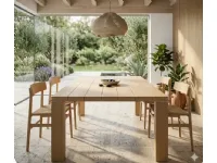 Tavolo in legno quadrato Tavolo in legno 135x135 rovere zanotta Zanotta a prezzo ribassato