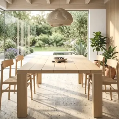 Tavolo in legno quadrato Tavolo in legno 135x135 rovere zanotta Zanotta a prezzo ribassato