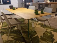 Tavolo in legno rettangolare ghost Fgf mobili a prezzo ribassato