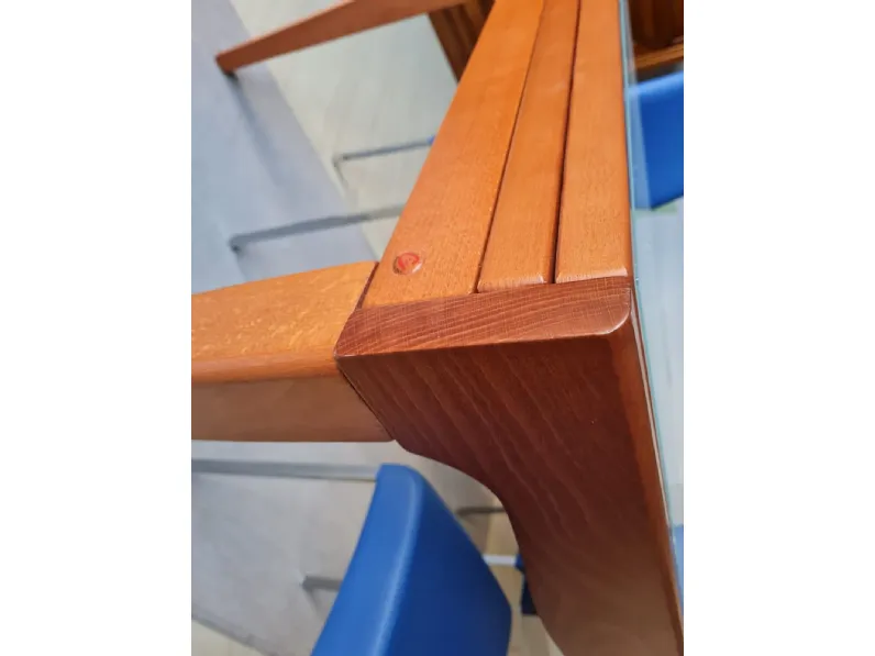 Tavolo rettangolare in legno Aida ciliegio Collezione esclusiva in Offerta Outlet