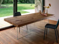 Tavolo in legno rettangolare Air 190x90 fisso Lago a prezzo ribassato