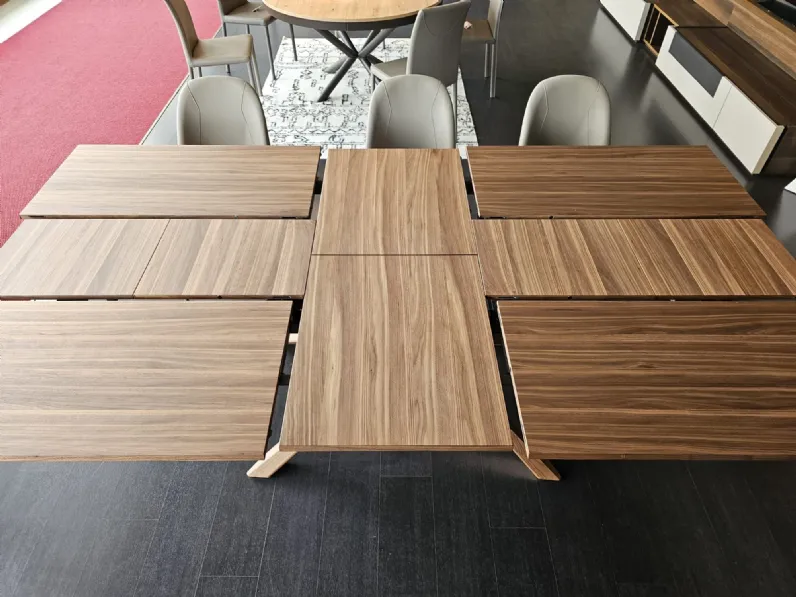 Tavolo rettangolare in legno Arizona di Easyline in Offerta Outlet