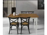Tavolo in legno rettangolare Art. occ005 Artigianale in offerta outlet