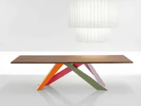 Tavolo Big table 160/240 Bonaldo in legno Rettangolare allungabile