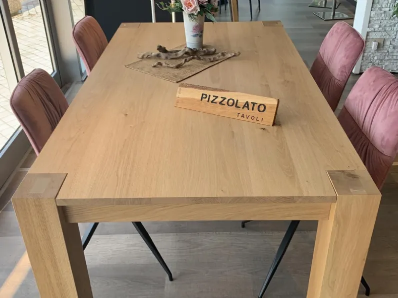 Tavolo in legno rettangolare Bios 180 Sedit in offerta outlet