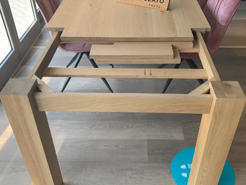 Tavolo in legno rettangolare Bios 180 Sedit in offerta outlet