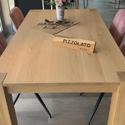 Tavolo in legno rettangolare Bios 180 Sedit in offerta outlet