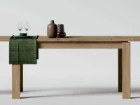 Tavolo in legno rettangolare City 130 Imab group in offerta outlet