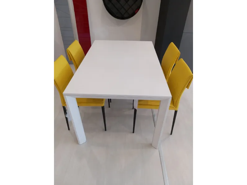 Tavolo rettangolare allungabile in legno SCONTATO 