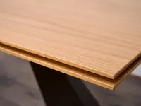Tavolo Coast Zamagna in legno Allungabile scontato 50%