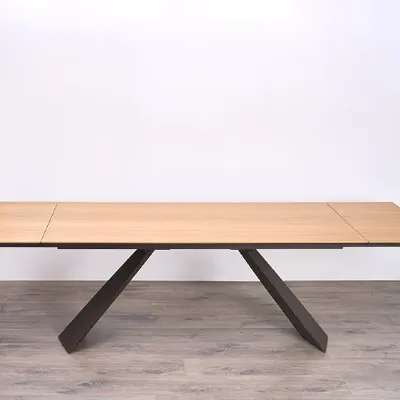 Tavolo Coast Zamagna in legno Allungabile scontato 50%