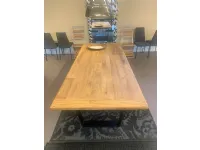 Tavolo in legno rettangolare Cocoon secolare  Nature design a prezzo scontato