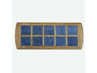 Tavolo Con inserto in lavagna  Dialma brown in legno Fisso scontato 45%