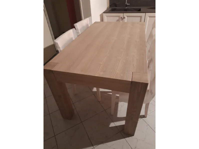 Tavolo in legno rettangolare Essencaj Callesella in Offerta Outlet