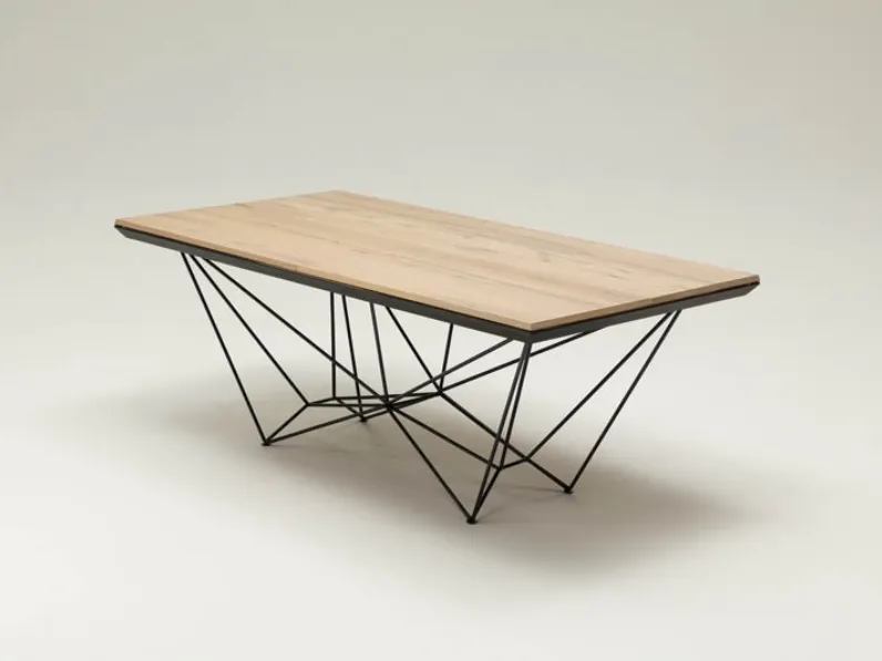 Tavolo in legno rettangolare Fil8 Ozzio a prezzo ribassato