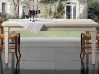 Tavolo rettangolare in legno Giotto di Pizzolato in Offerta Outlet