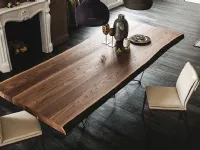 Tavolo in legno rettangolare Gordon deep wood Cattelan italia a prezzo scontato