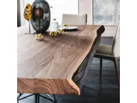 Tavolo in legno rettangolare Gordon deep wood Cattelan italia a prezzo scontato