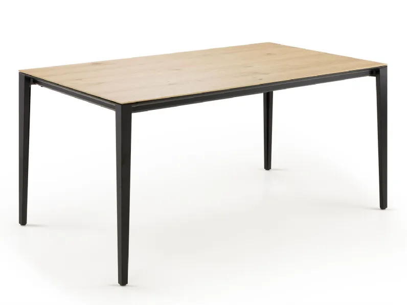 Tavolo in legno rettangolare Hiroshi e lollipop outlet Diotti.com a prezzo ribassato