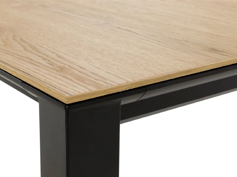 Tavolo in legno rettangolare Hiroshi e lollipop outlet Diotti.com a prezzo ribassato
