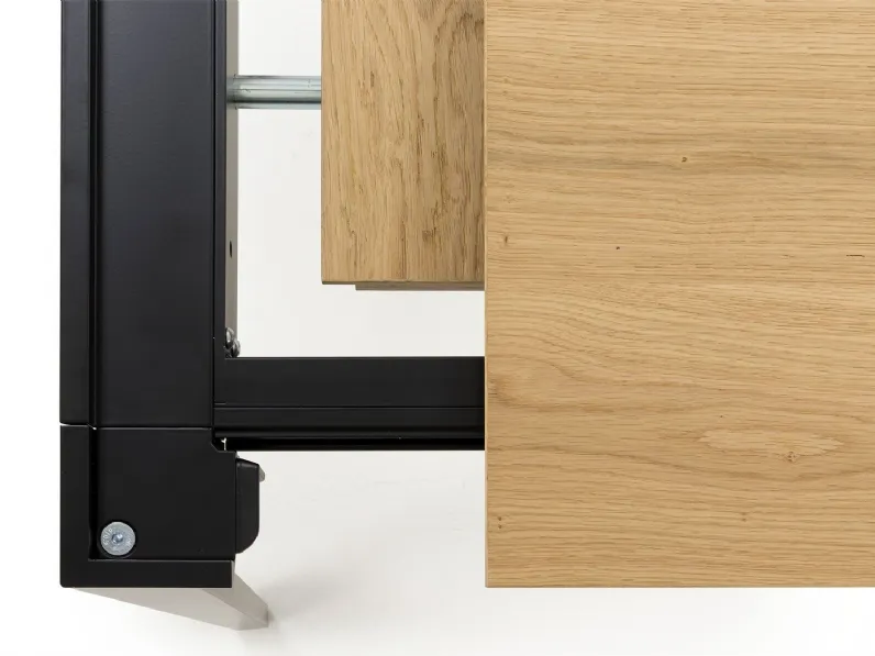 Tavolo in legno rettangolare Hiroshi e lollipop outlet Diotti.com a prezzo ribassato