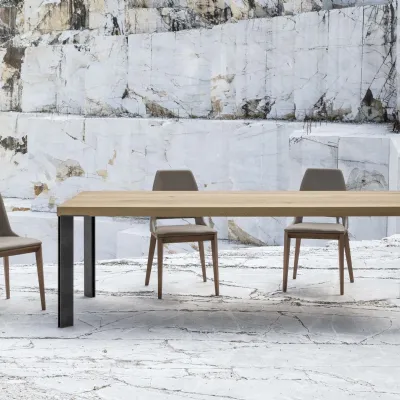 Tavolo in legno rettangolare Ingenium Accademia del mobile a prezzo ribassato