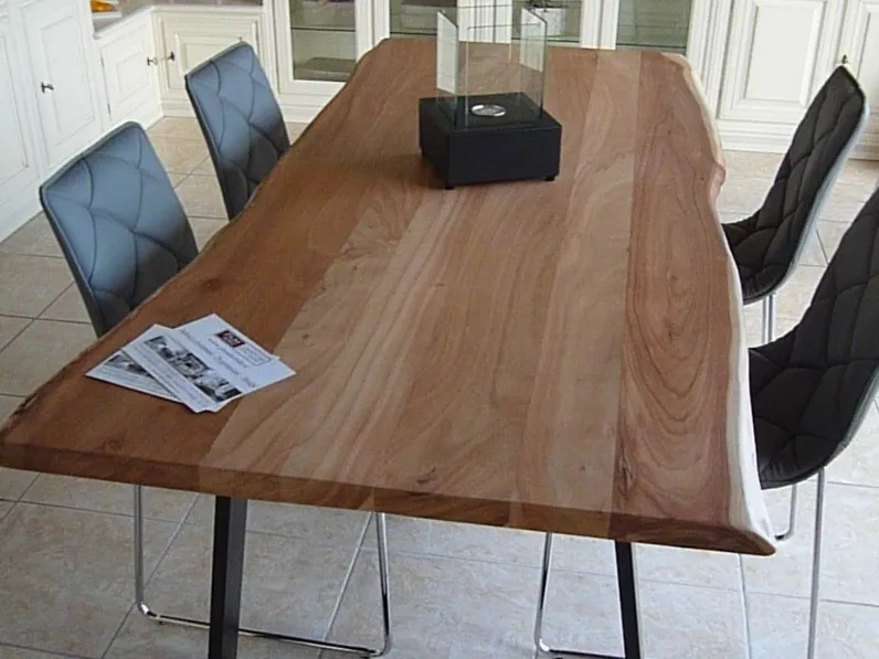 Tavolo in legno rettangolare Io Artigianale a prezzo scontato