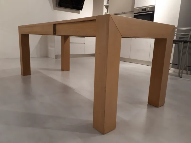 Tavolo in legno rettangolare Julien Artigianale in Offerta Outlet