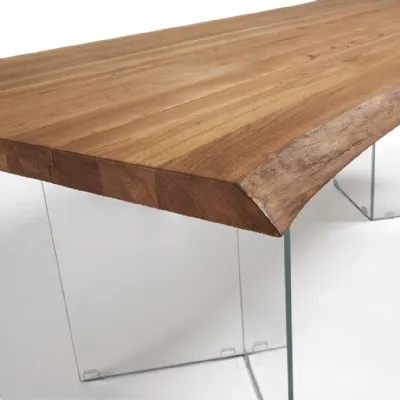 Tavolo in legno rettangolare Levik La giulia group in Offerta Outlet