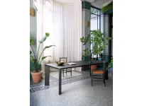 Tavolo rettangolare in legno Manero di Miniforms in Offerta Outlet