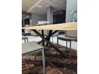 Tavolo rettangolare Massiccio rovere Artigianale scontato del 30%