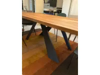Tavolo in legno rettangolare Metal Alta corte a prezzo ribassato