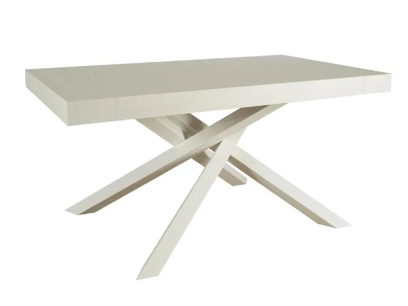 Tavolo Mobilike ml0161 Artigianale in legno Allungabile scontato 35%