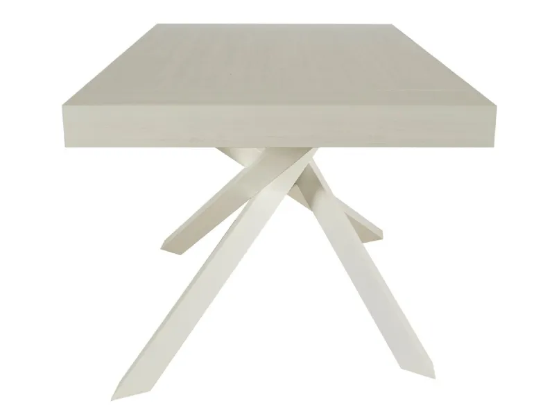 Tavolo rettangolare in legno Mobilike ml0161 di Artigianale in Offerta Outlet