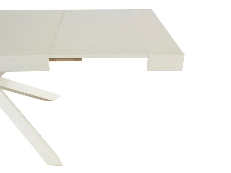 Tavolo rettangolare in legno Mobilike ml0161 di Artigianale in Offerta Outlet