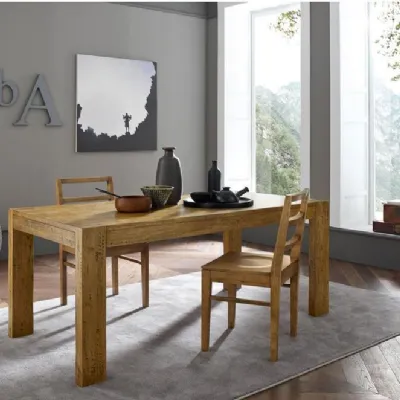 Tavolo Mood Fgf mobili in legno Rettangolare allungabile scontato 50%