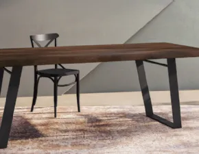 Tavolo in legno rettangolare Narciso Fratelli mirandola in offerta outlet