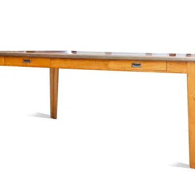 Tavolo in legno rettangolare Palissandro Artigianale in offerta outlet