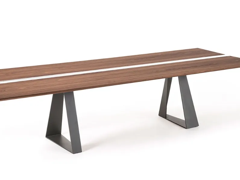 Tavolo in legno rettangolare River Cattelan a prezzo scontato