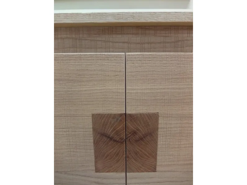 Tavolo in legno rettangolare Rovere Zilio a prezzo ribassato
