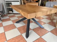 Tavolo in legno rettangolare Shanghai Collezione esclusiva a prezzo ribassato
